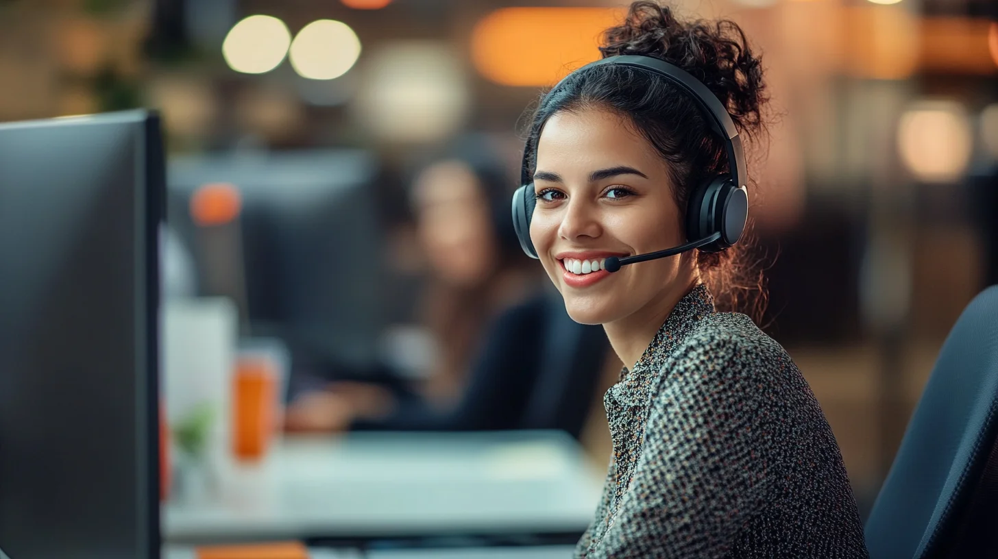 Friendly Sunbit customer service representative ready to help answer your questions